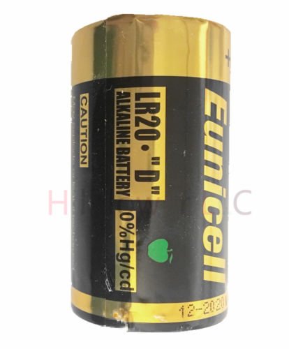 Exell 1.2V 2500mAh NiCD 1/2D Rechargeable Battery Flat Top Cell