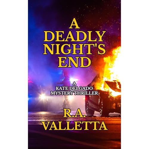 A DEADLY NIGHT'S END Audiolibro Por R.A. VALLETTA arte de portada
