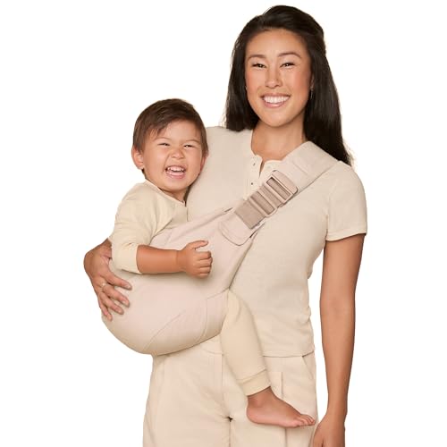 Ergobaby Upsie Hip Sling – Natural Beige Baby Carrier – Lightweight, Adjustable Sling for...
