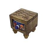 Gall&Zick Cajonera mini armario de madera, decoración colorida