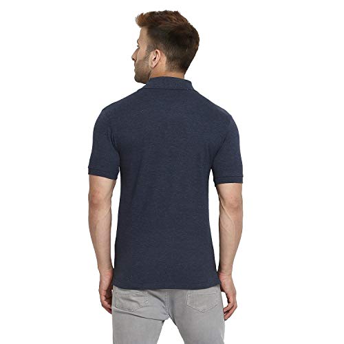 Image of CHKOKKO Men's Polo Cotton Regular Fit Half Sleeves T-Shirt with Pocket