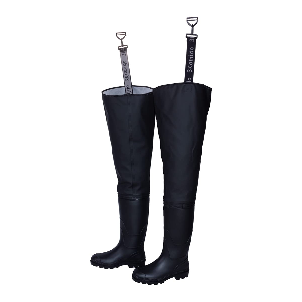 Watstiefel Classic, SCHWARZ und GRÜN Serie 680, Anglerhose Standard, Fischerhose Teichhose Hochwasserhose