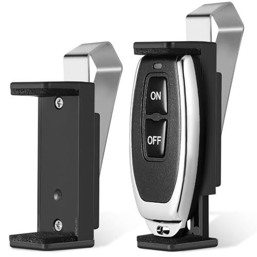 2 unidades de soporte para parasol de coche, soporte para mando a distancia, abridor de garaje, clip para parasoles, clip para puerta de garaje, puerta de garaje, visor remoto HOMSFOU