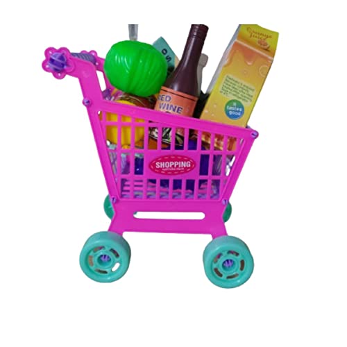 Mini Carrinho Compras Mercado Brinquedo Infantil