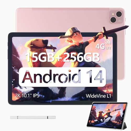 DOOGEE T10 Pro Tablet 10,1 Pulgadas FHD+ con 15GB RAM + 256GB ROM (Ampliable 1TB), Android 14...
