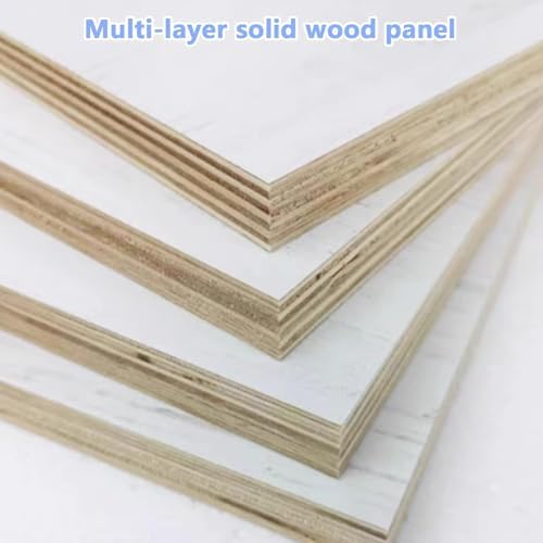 Large Round Folding Table Top - 51.2" Easy Storage Half-Fold Design for Kitchen & Patio Dining, Wooden Replacement Top for Extra Guests