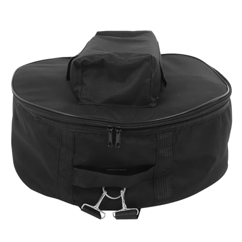 Sac de transport pour caisse claire grand format en tissu Oxford noir résistant