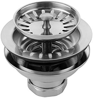 Jaclo 2804-PN Adjustable Strainer for Kitchen Sinks, Polished Nickel