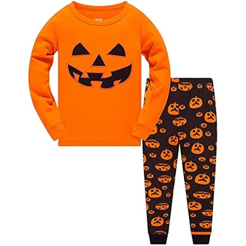DHASIUE Boys Halloween Cotton Pyjamas Set Cover