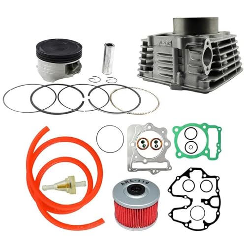 Kit bloc-cylindres et segments piston XR400, finition haut de gamme pour moto
