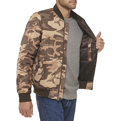 Image of Levi's Men's Flight Satin Unfilled Ma-1 Bomber