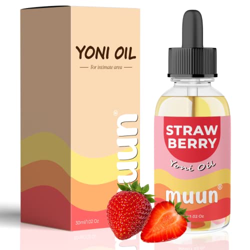 Natural Yoni Oil - Ph Balance And Wetness Moisturizer And Soothes - Vaginal Odor Eliminator Hygiene Intimate Deodorant For Women Herbal Blend Feminine Oil (Strawberry) #TOP6