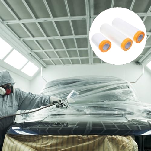 Película de enmascarar desechable de PVC blanco para proteger muebles 7
