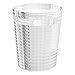 Gedy Glady, Cestino Bagno Trasparente, Gettacarta in Resine termoplastiche di Alta qualità, Misure 25,4 x 21,1 x 21,1 cm, 2 Anni di Garanzia, Design: R&S, Unica