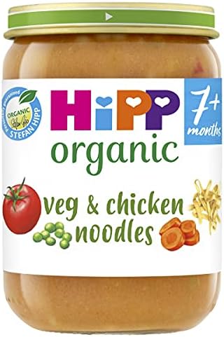 HiPP Organic Strawberry & Raspberry Yogurt Baby Food Jar 7+ Months (6 x 160g)
