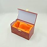 1Pair 50mm Natural Jade Baoding Ball Fitness Handball Quartz Sphere Relaxation Hand Wrist Exercise Stone,Only Box