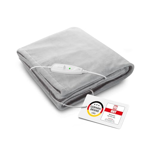 medisana HB 675 Kuschelheizdecke XXL, waschbar, Kuscheldecke mit...