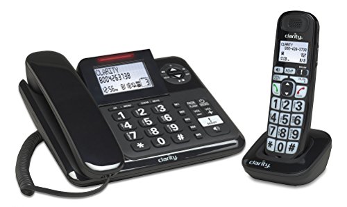 Teléfono Clarity 53727 con Cable y Inalámbrico