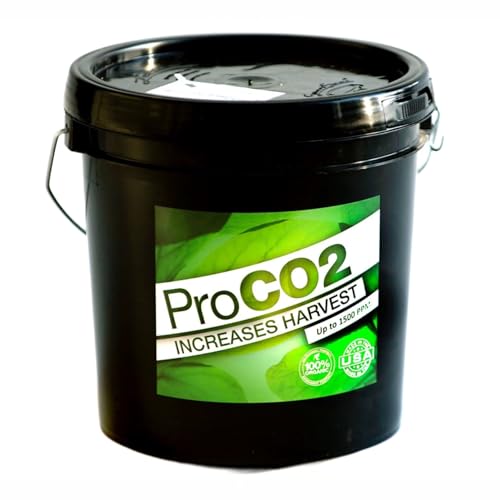 CO2 Boost for Indoor Grow Tent - Ready to Use - Natural Carbon Dioxide CO2 Boost for Indoor Grow Rooms - One XL CO2 Bucket Covers up to an 4'x4’ Area - Pro CO2 XL Bucket