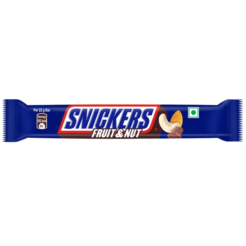 SNICKERS Fruit & Nut Chocolate Bar, 22 g (B08WSCQ58K) Amazon Price History, Amazon Price Tracker