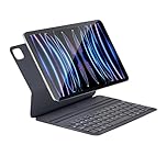 mobee Keyboard Case for iPad Air 13 inch (M3/M2, 2025/2024) & iPad Pro 12.9" (3rd, 4th, 5th, 6th Generation) - Ultra Slim Magnetic Smart Keyboard Folio with Two Viewing Angles
