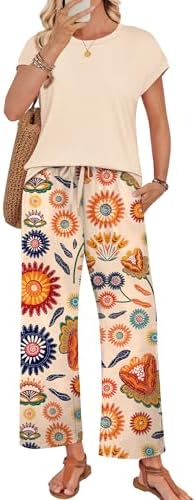 WIHOLL Two Piece Sets for Women Summer Spring Outfits Lounge Sets...