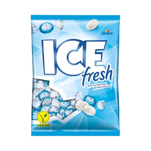 ICE fresh Bonbons, Erfrischende Eisbonbons - 1 x 475 g