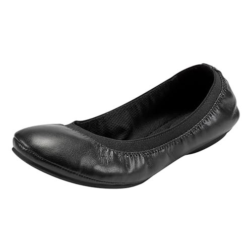 Bandolino Women's Edition Ballet Flat, Black 181, 5.5 Wide