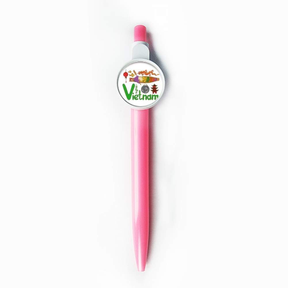 Stylo Vietnam rétractable bleu parfait pour prendre des notes - 5