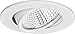 Produktbild LED Einbaustrahler, IP20, rund, Ø 8.2cm, Plug&Play 350mA, 3W 2700K 290lm 38°, schwenkbar 30°, Weiß