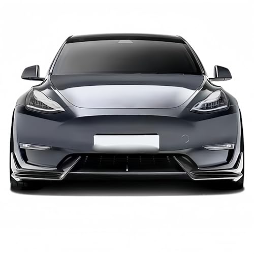 Lèvre de pare-chocs auto pour Tesla Model Y kit diffuseur protection noir