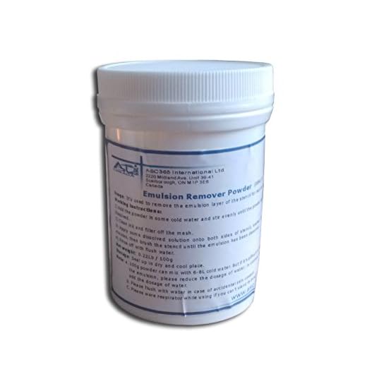Screen Printing Solvent Emulsion Remover 100g