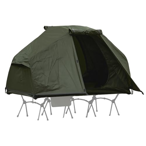 DRASOULテント コットコット用 ソロ カンガール式 インナー 1人用 ツーリンドーム TC 3 WAY タイプ 軽量 アルミポール 前後出入り口 メッシュ天窓 【サイド窓】焚き火可 小型 キャンプ ハイキング バイク自転車 キャンプ のみ 192*74*100CM