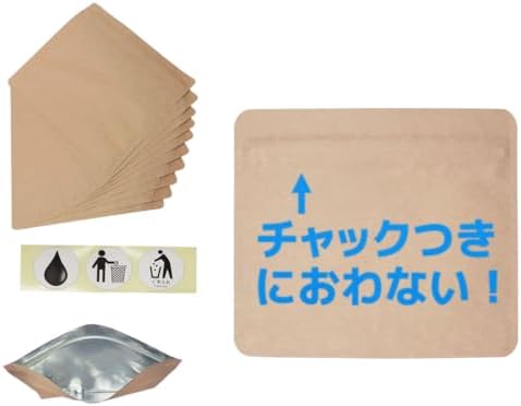 （06:30時点） ミツワ 強力防臭袋 チャック付きサニタリーポーチ携帯ゴミ袋 Sサイズ ナチュラル 60枚 国産