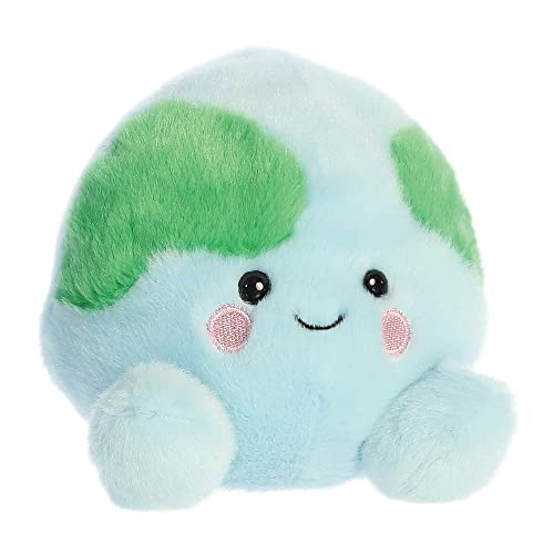 Aurora World Aurora, 33761, Palm Pals Eve Ziemia, pluszowa zabawka, 13 cm, zielona i niebieska