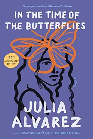 Book cover for In the Time of the Butterflies by Julia Alvarez.
