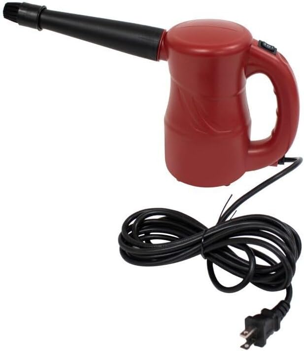 HomeStock Multipurpose Electric Duster and Air Blower (Red) - 7" W X 7.1" H, Compressed Air Duster, Dust Blower, 3.2 Lbs