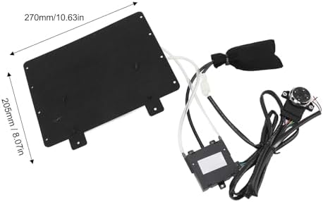 Electric Lumbar Support System 4 Way with Remote Control for Cars Trucks and RVs Ergonomic Back Support Cushion to Reduce Waist Pressure and Enhance Driving Comfort