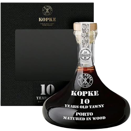 Kopke 10 Year Old Tawny Port Decanter in Gift Box 