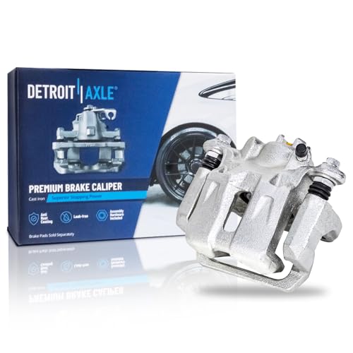 Image of Detroit Axle - Rear Right Brake Caliper w /Bracket Replacement for 2005 2006