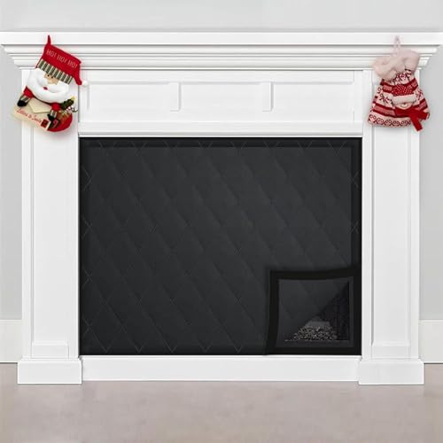 Cubiertas decorativas de chimenea con imán para protección de interiores 8