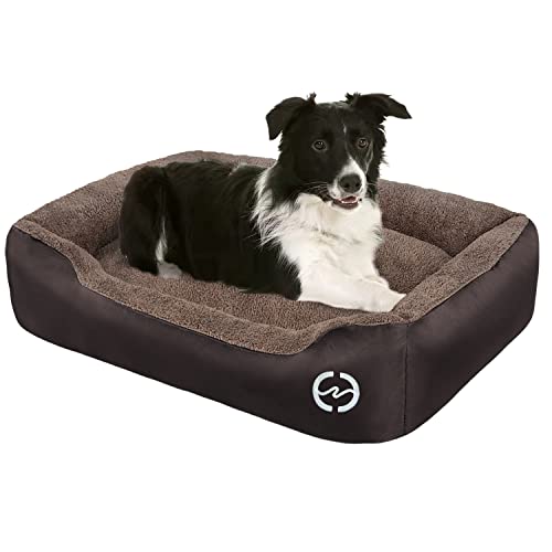 Cloudzone Dog Beds For Large Dogs, Large Dog Bed Machine Washable Rectangle Breathable Soft Padding With Nonskid Bottom Pet Bed For Medium And Large Dogs Or Multiple #TOP2