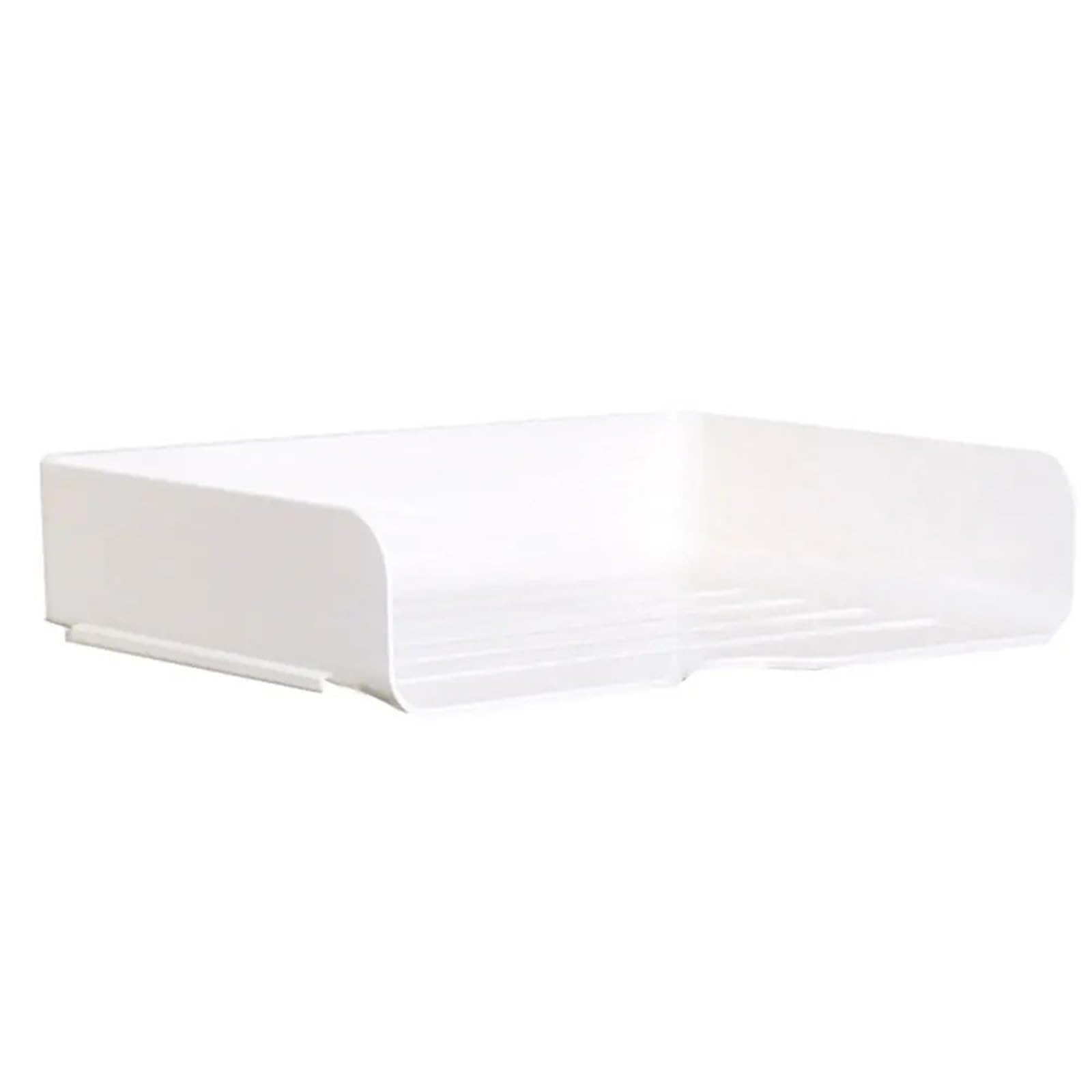 Bandeja para Cartas Organizador de Escritorio apilable, Soporte Bandeja Papel for Oficina, Archivos, Cartas, Libros, Documentos, Estante Almacenamiento cosméticos, 2 uds
