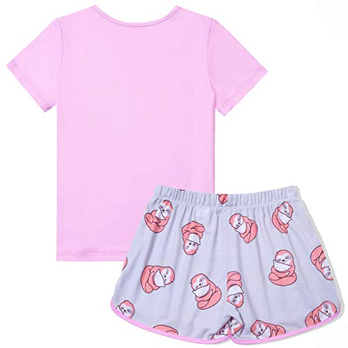 CHILDRENSTAR Matching Girls&Dolls Pajamas Summer Pjs Set Short Sleeve Sleepwear2