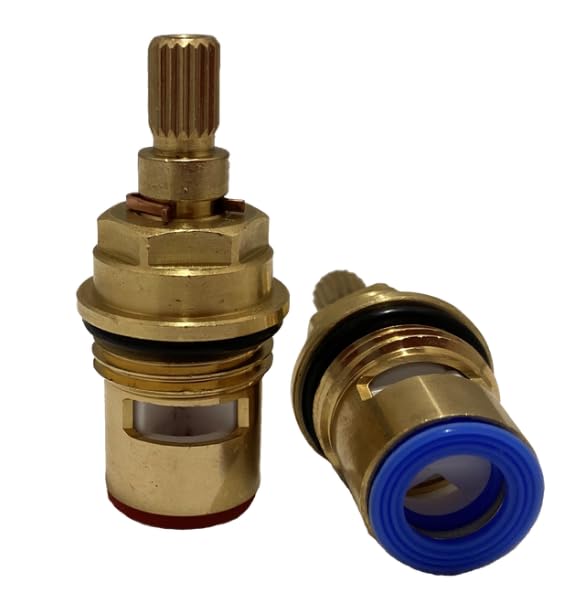 TC30- Mixer Tap Cartridge Replacement Tap Valves to Suit Franke Olympus, Abode and San Marco Per 1/2 Turn, 7.8mm x 28 Spline