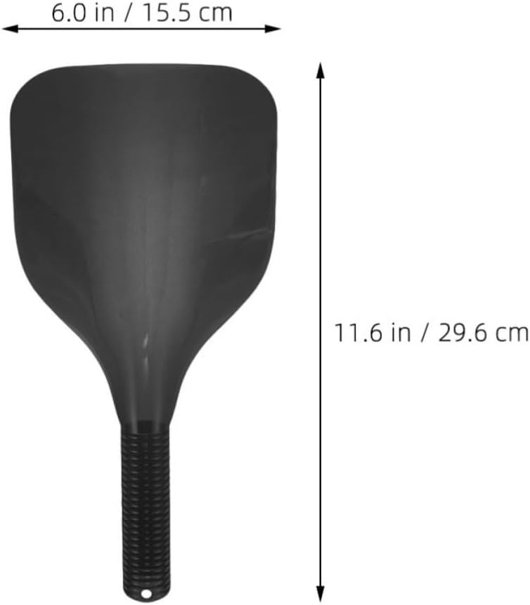 4pcs Black Plastic Haircut Face Protector with Handle for Hairdressing | Wide Coverage, Easy to Clean, Portable for Everyday Use at Home and Travel, Sleek Minimalist Styling