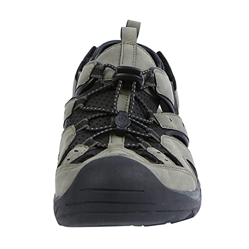 Northside Men's Burke Closed Toe Sport Sandal Fisherman, Dark Olive-301, 8 #TOP19