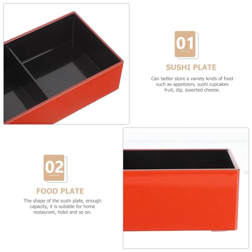 Plato Japones para Sushi y Sashimi 21.5x7.5x3.7 cm miniatura 7