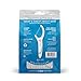 GRIN Double Flosspyx, Floss Picks, 150 ct, Dental Flossers, Minty Flavor, Recycled Plastic, 2 Lines of Strong Floss, Longer Floss Head, Traps Food and Plaque, Includes Safe Soft Fold-Back Tooth Pick