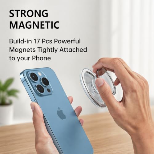 Magnetic Phone Grip for MagSafe, Phone Grip Stand for Most of Phones — view 2